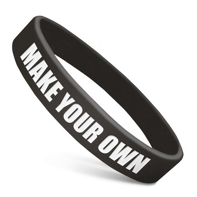 Custom Logo Debossed Silicone Bracelet