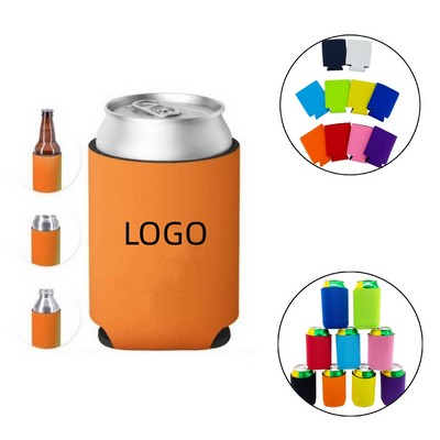 Customizable Insulated Can Cooler 3-Side